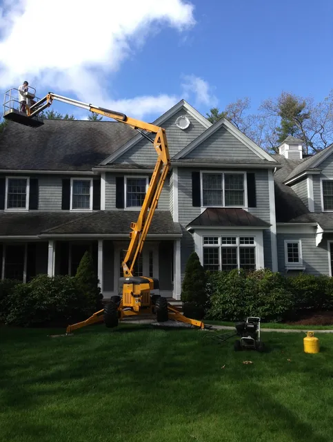 The Roof Cleaner Inc. work photo