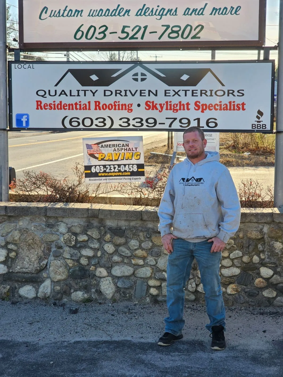 work photo from qualitydrivenexteriors.com