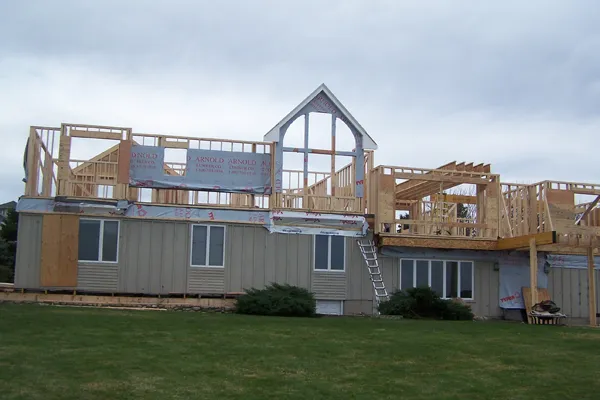 framing underway