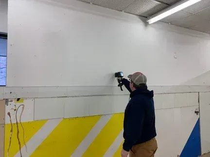 Lead Inspection RI work photo
