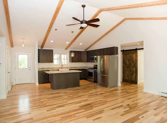 Hardwood flooring