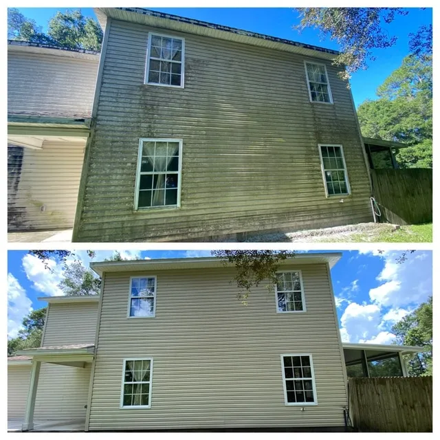 Siege Pressure washing work photo
