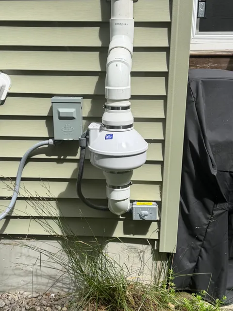 Central Maine Radon & Water Mitigation work photo