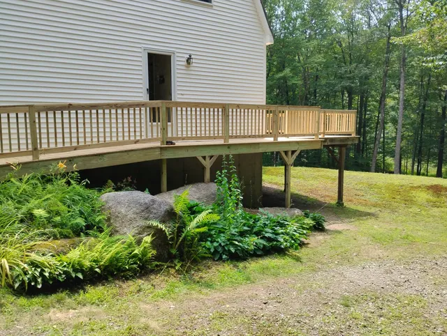 New Wood Deck