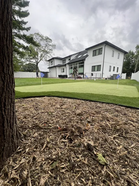 Backyard Putting Green with Fringe CT