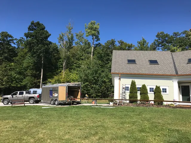 Edge Seamless Gutters work photo