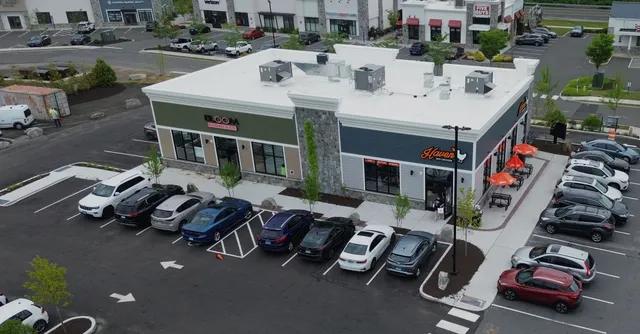 Commercial roofing services by SMS Roofing CT