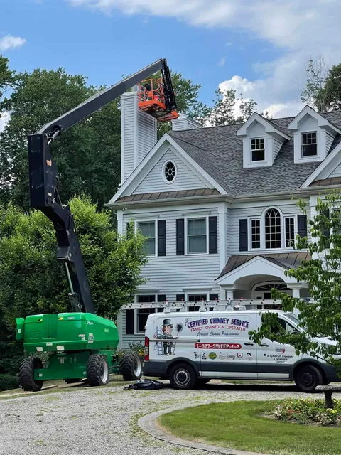 work photo from certifiedchimneyconnecticut.com