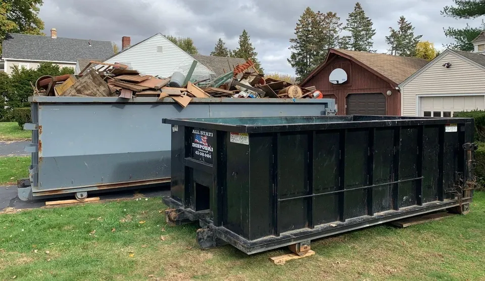 work photo from allstatedumpsterrental.com
