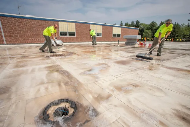 Industrial Roofing Company work photo