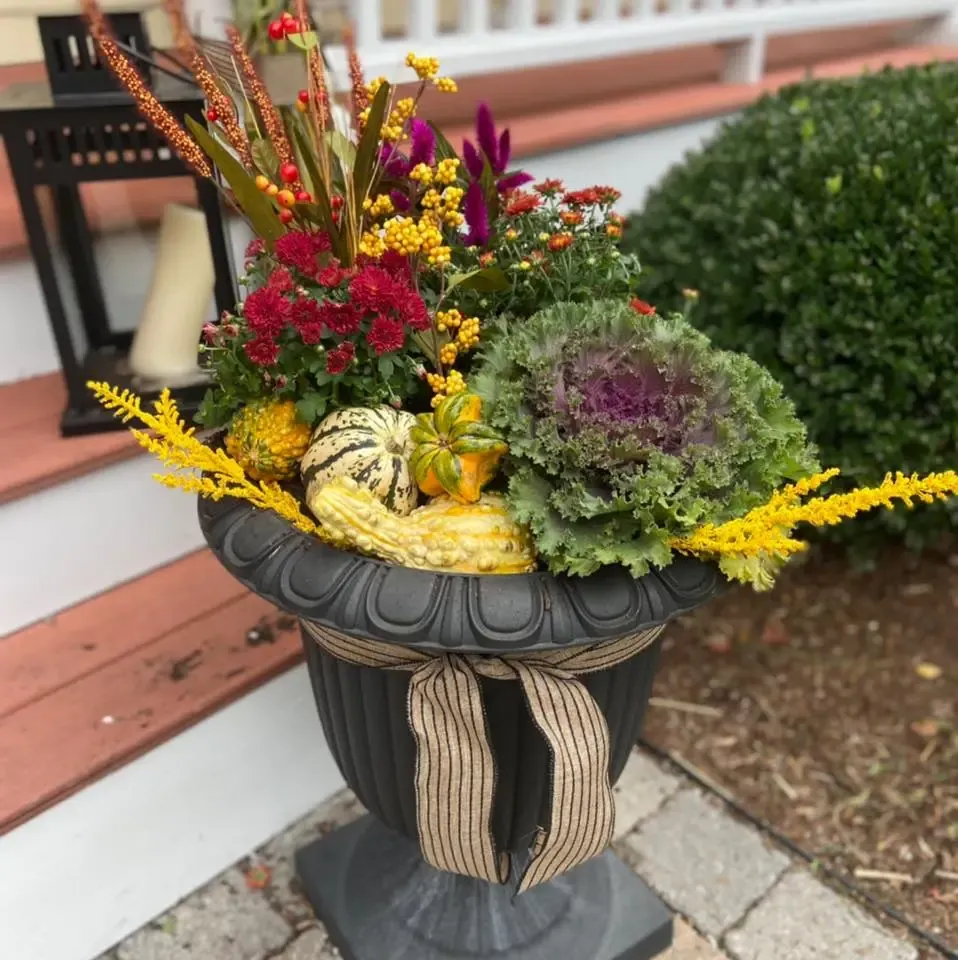 fall container design
