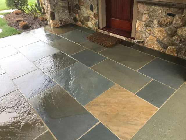 AFTER POWER WASHING
