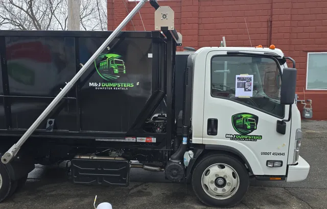 M AND J DUMPSTERS work photo
