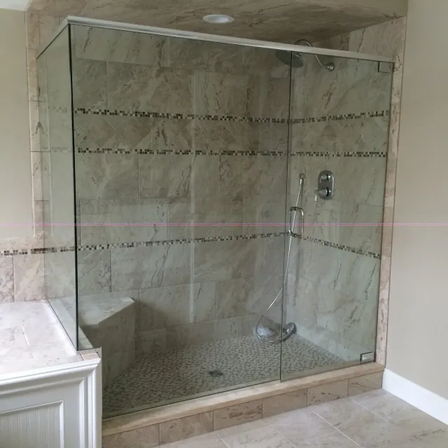 work photo from precisionglassllc.com