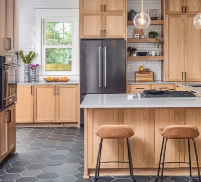 White Oak Kitchen Cabinets (Copy)