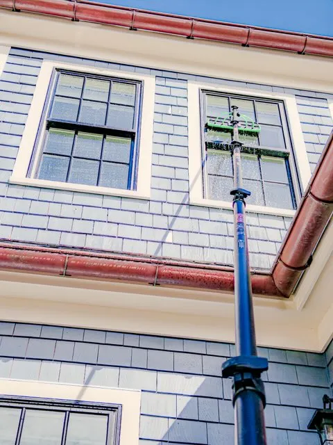 Clean house exterior