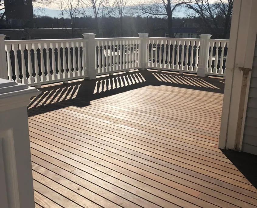 New Deck in Belmont 1
