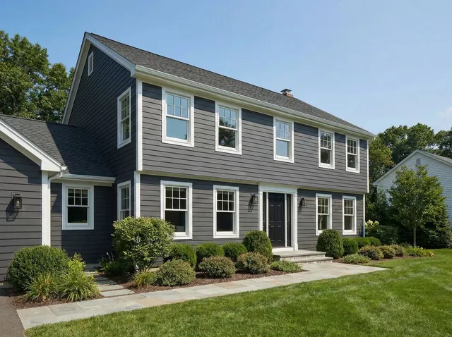 James Hardie fiber cement siding installation