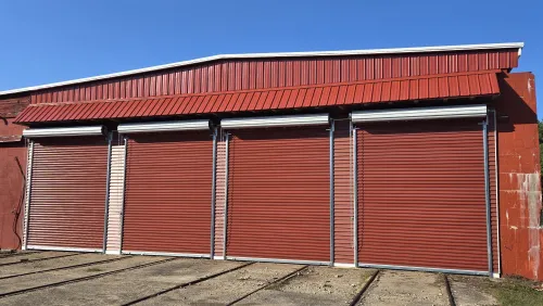 doors to dry kiln