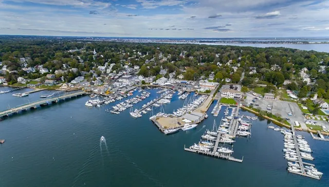 Port with boats