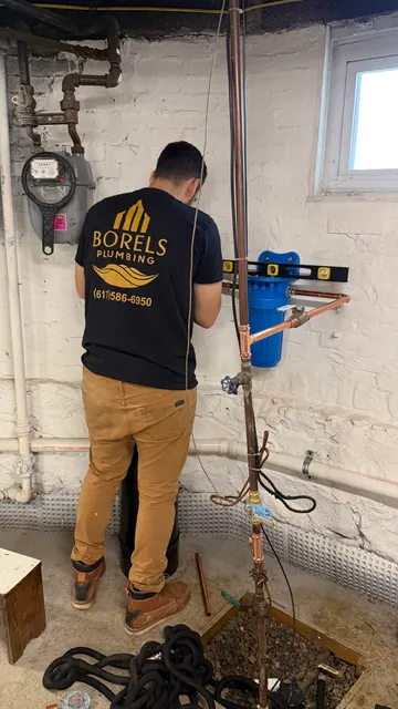 Borels plumbing Services work photo