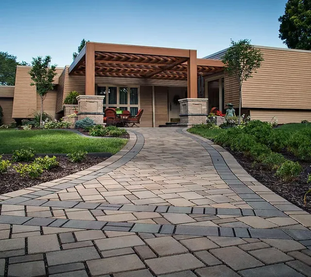 Custom stone barbecue grill built by Shkembi Masonry in Connecticut