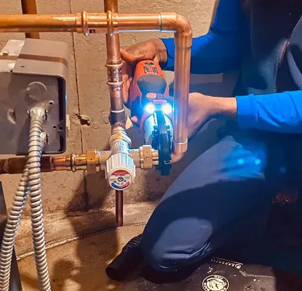 work photo from menwonplumbing.com