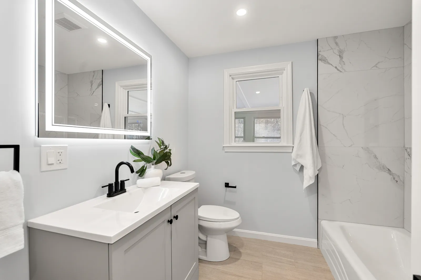 Luxury bathroom renovation