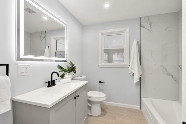 Luxury bathroom renovation