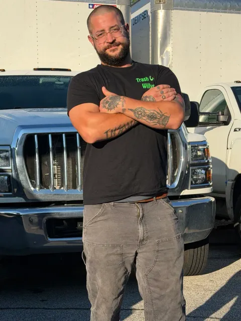 Nicholas King, Crew, U.S. veteran at Trash Can Willy's