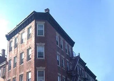 Copper Cornice & Fire Escape Painting Project: Hull Street