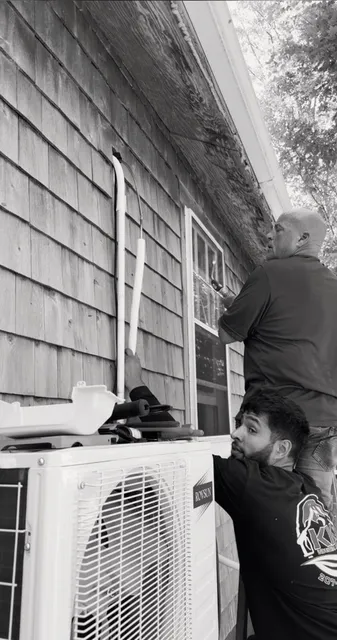 Heating Pros work photo