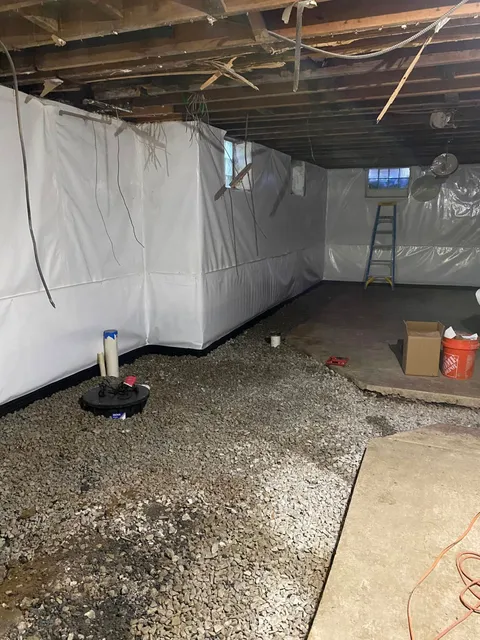 Bros Basement Waterproofing work photo
