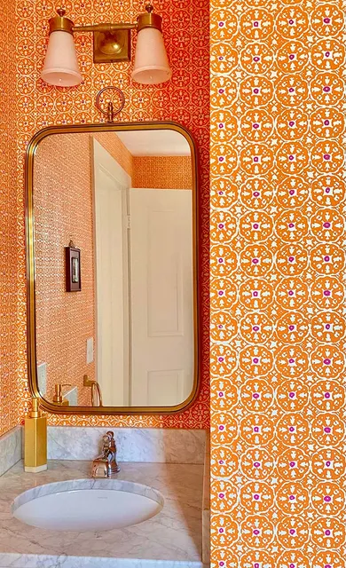 Centerline Design Interior powder room