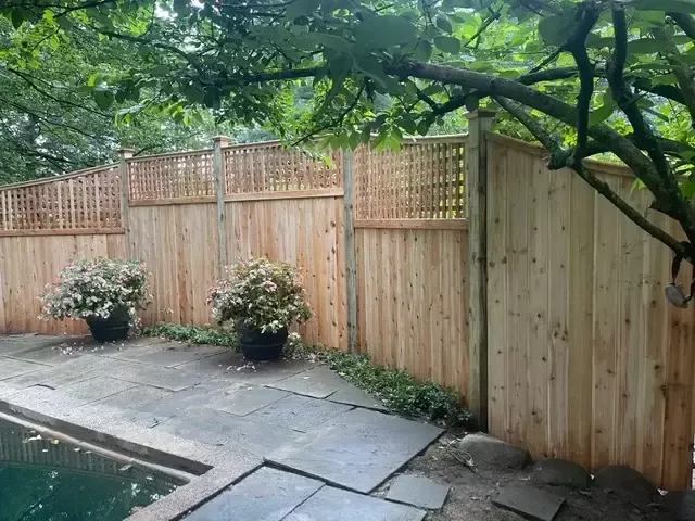 Fence installation in Wenham MA