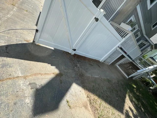 Driveway Junk Pile Cleanup — after