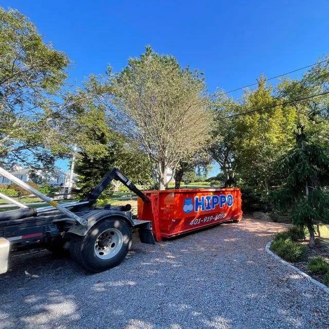 Hippo Springfield Dumpster Rental work photo