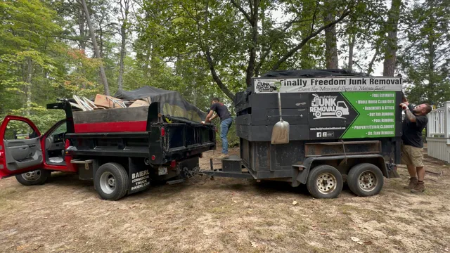 Finally Freedom Junk Removal work photo
