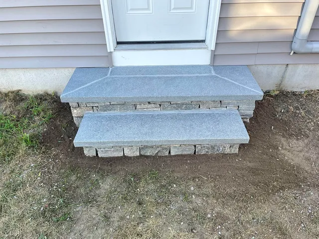 A and A Masonry Co. - Stamped Concrete Patios - Walkways - Retaining Walls - Stone Veneers researched project photo