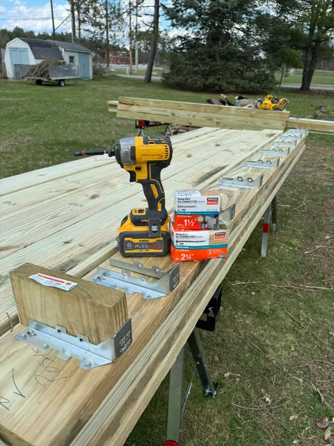 Wisdom Wednesday 🧠🔩
The right fastener for the right job matters.

One thing most homeowners never see — but absolutely feel later — is the fasteners behind the work.

When we’re building on the exterior, not all screws and nails are created equal. Using interior-grade fasteners outside is a shortcut that leads to rust, staining, weakened connections, and premature failure.

For exterior applications, we use properly rated fasteners designed to handle:
• Moisture
• Temperature swings
• Pressure-treated lumber
• Years of New England weather

The goal isn’t just to make it look good today — it’s to make sure it’s still solid 10, 20, 30 years from now.

Fasteners may be small, but choosing the wrong ones can cost big down the road. Quality construction is about what you don’t see just as much as what you do.

Built right. Built to last.

#WisdomWednesday #NHContractor #QualityConstruction
#BuiltToLast #ExteriorConstruction #HomeBuilding
#NewHampshireHomes #ConstructionTips #DoItRight