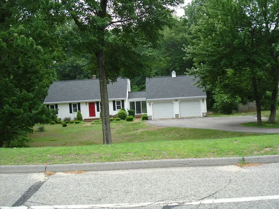House with beautiful roof