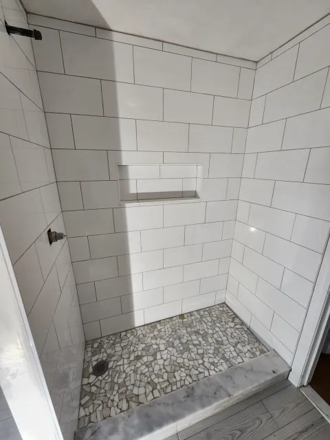 Shower Tile Installation