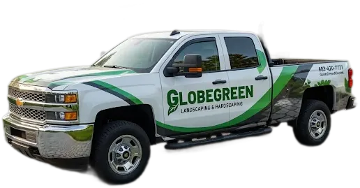 Globe Green LLC branded pickup truck