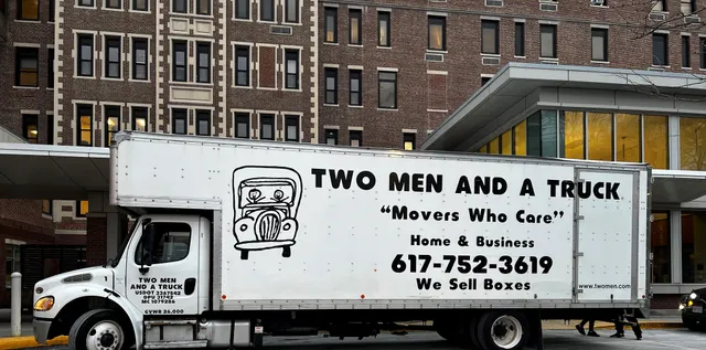 Two Men and a Truck Moving work photo
