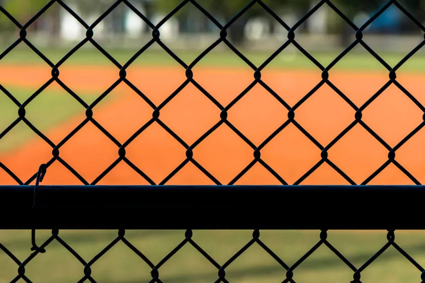 Chain link fence, Beverly MA