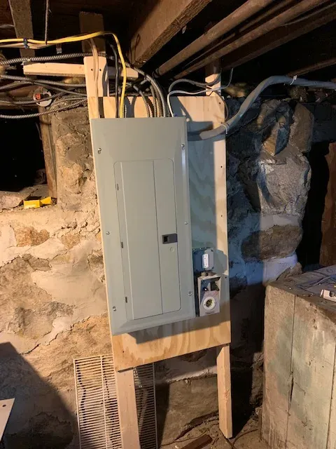 work photo from schomberelectric.com