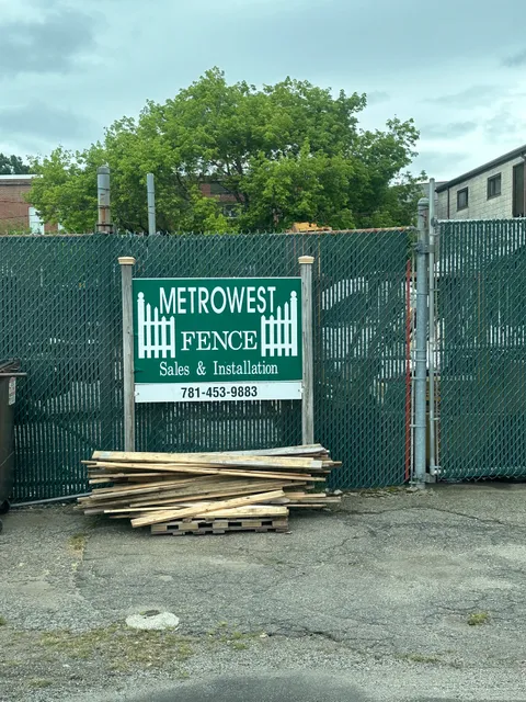 Metrowest Fence Inc work photo