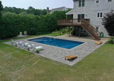 Pool Patio Installation | Fairhaven, MA