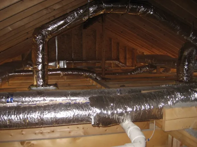 Attic ductwork distribution for a whole-house system