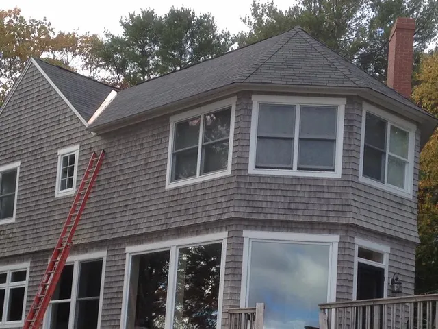 work photo from justroofingmaine.com